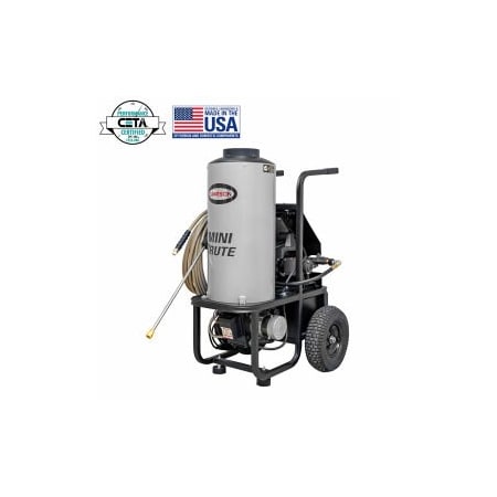 Fna Group Simpson Hot Water Pressure Washer W/ Triplex Pump, 1500 PSI, 1.8 GPM, 3/8" Hose 60363